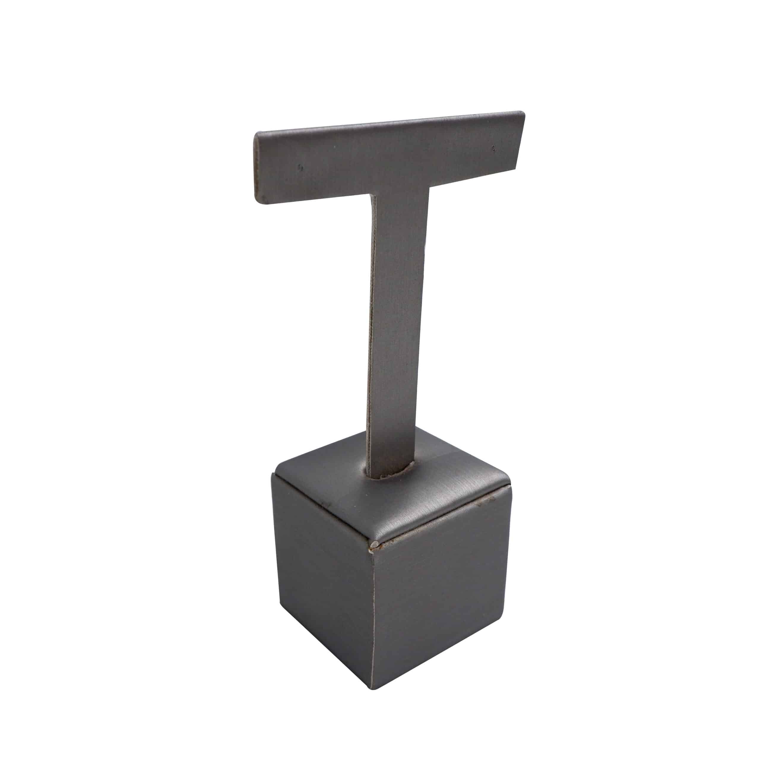 Leatherette earring T bar holder display