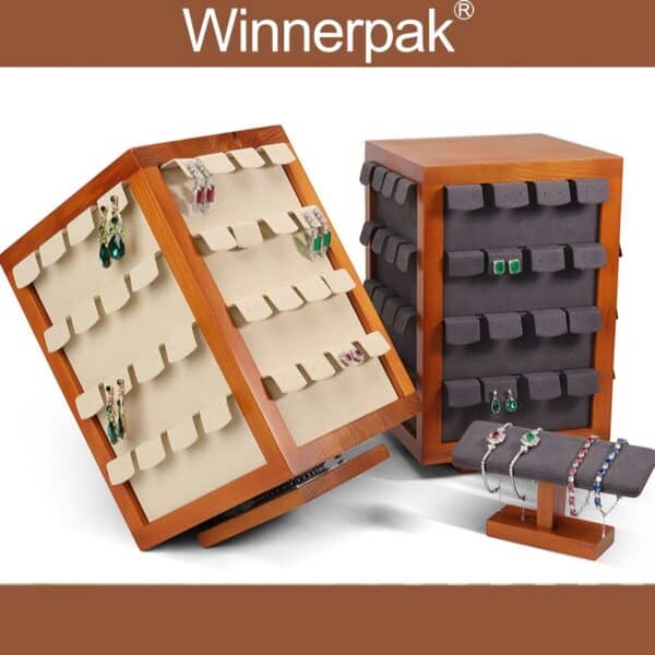 Square Rotating Earring Display - Image 2