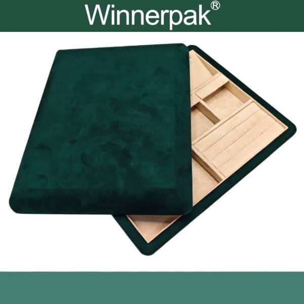Suede Tray Box