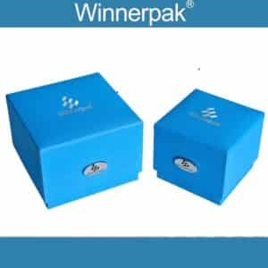 blue PBTP jewelry paper box