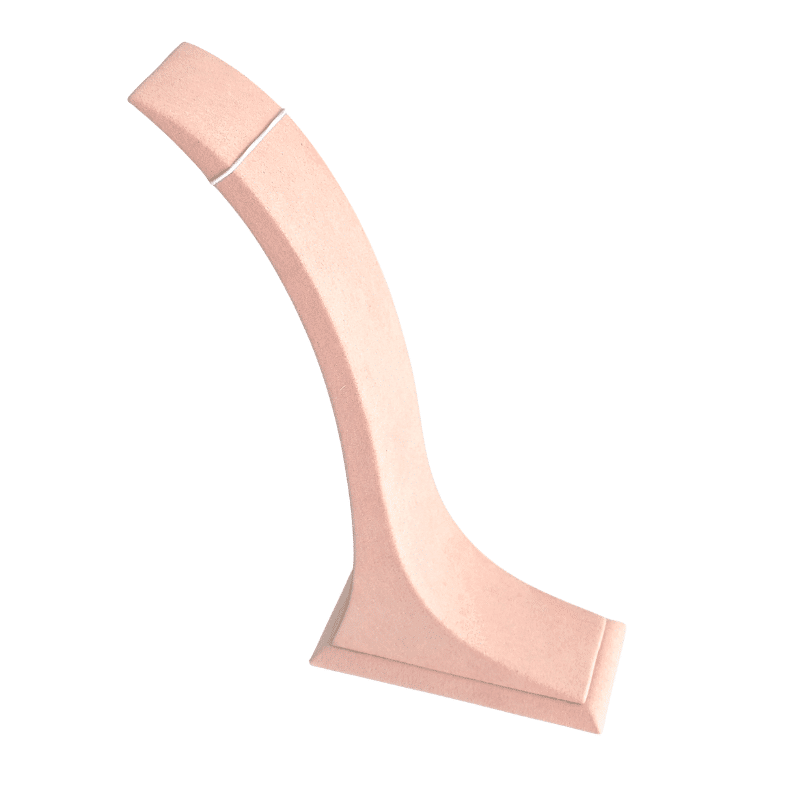 pink suede bracelet holder wholesale in China